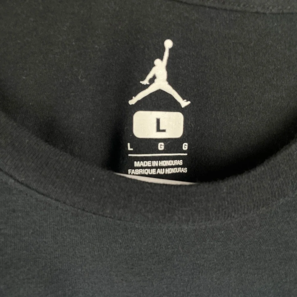 Jordan Sportswear‎ Flight Heritage Graphic T Shirt Black Air MJ Iconic Jumpman L